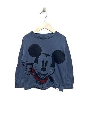 ⭐️ 5/$30 Gap Kids Disney Mickey Mouse LS Shirt size 3Y